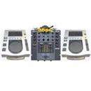 Vestax VMC-004-FX   Pioneer CDJ-200S (2 шт)